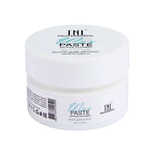 TNL Professional Воск для волос Wax Paste Легкая укладка, 100 мл