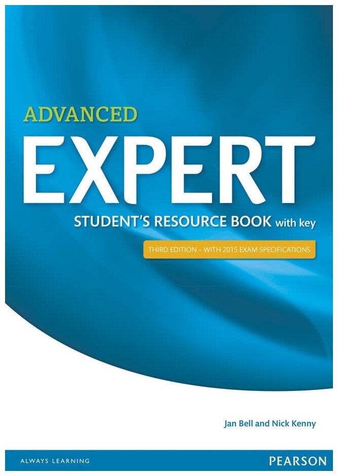 Expert Advanced Third Edition Student's Resource Book with Key