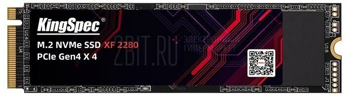 Накопитель SSD Kingspec PCI-E 4.0 x4 1Tb (XF-1TB) - фото №5
