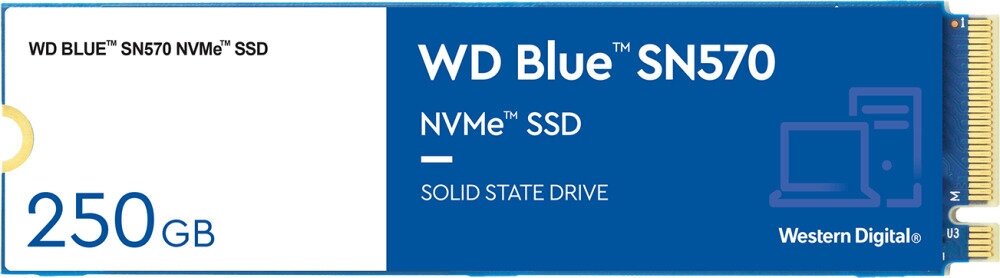 Жесткий диск Western Digital M.2 2280 250GB WD Blue Client SSD WDS250G3B0C