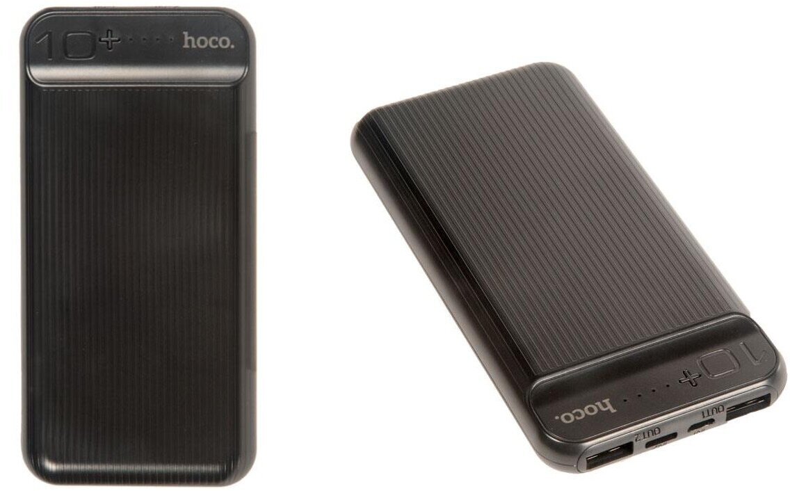 Powerbank / Внешний аккумулятор HOCO J52 New joy mobille, 2.0А (10000mAh), черный