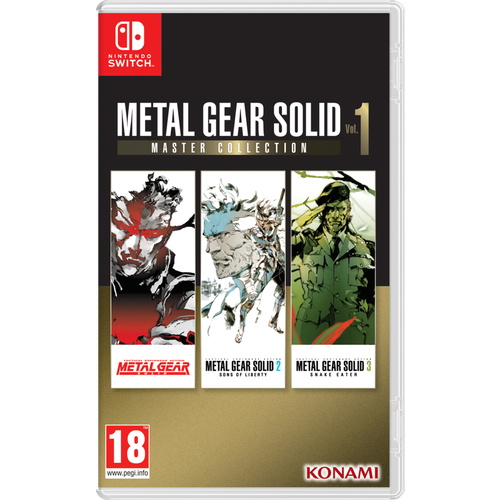 Metal Gear Solid Master Collection Vol. 1 [Nintendo Switch, английская версия] xbox игра konami metal gear solid master collection vol 1 day one