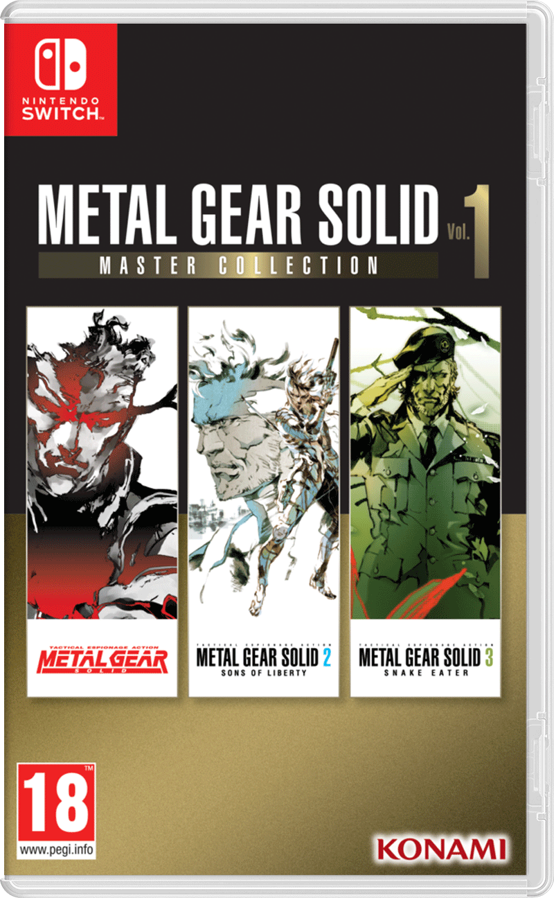 Metal Gear Solid Master Collection Vol 1 [Nintendo Switch английская версия]