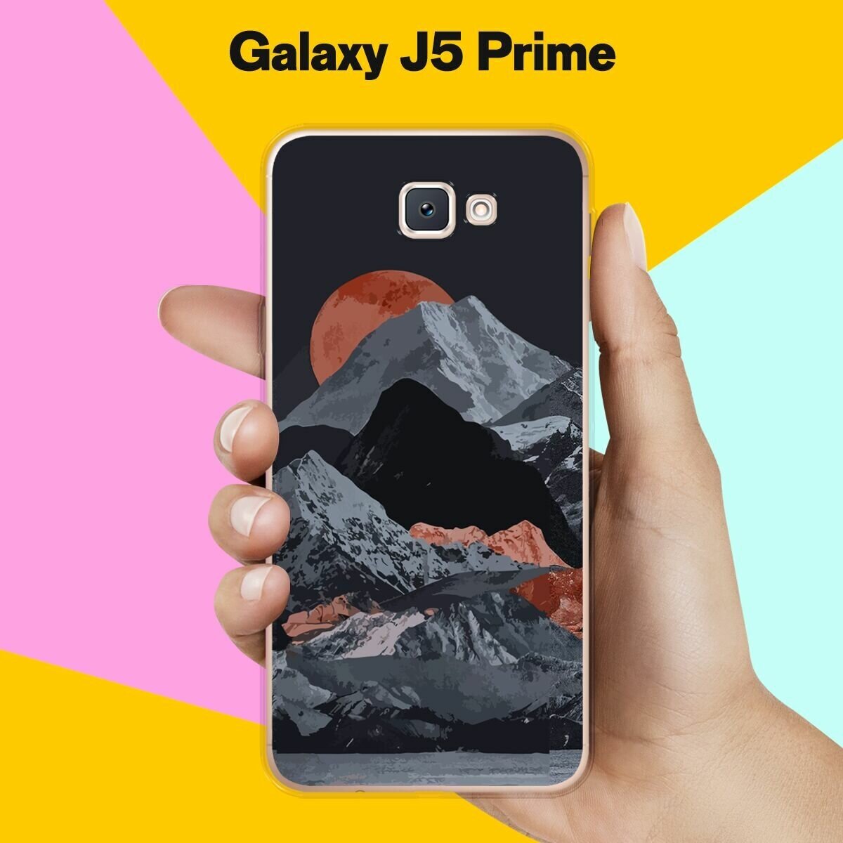 Силиконовый чехол на Samsung Galaxy J6+ Пейзаж 60 / для Самсунг Галакси Джей 6 Плюс 2018