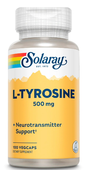 Solaray L-tyrosine (L-тирозин) 500 мг 100 капсул