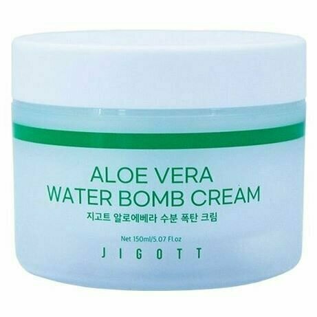 Крем для лица с экстрактом Алоэ Вера Jigott Aloe Vera Water bomb Cream 150мл
