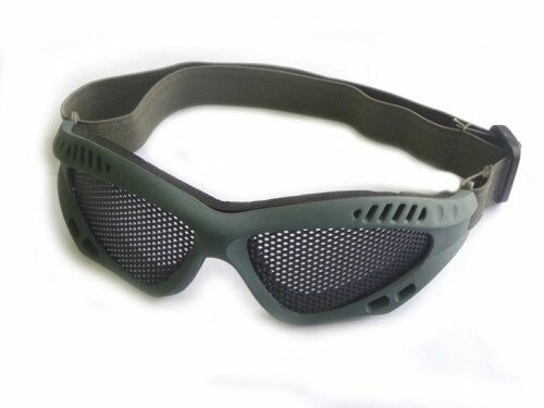 Очки защитные сетка Hero олива