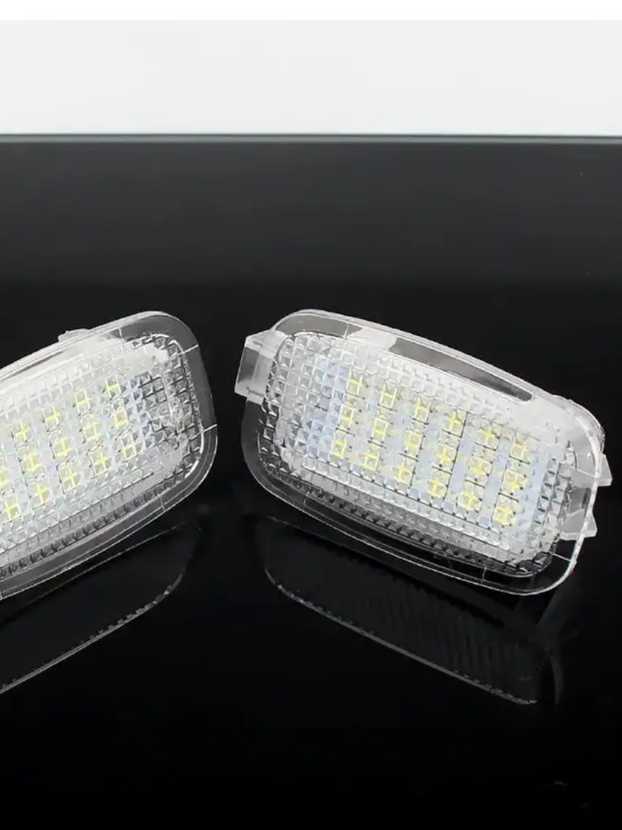 Светодиодная подсветка номера Mercedes — фото 2
