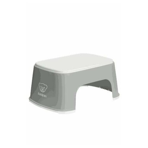 фото Стульчик-подставка babybjorn step stool grey/white