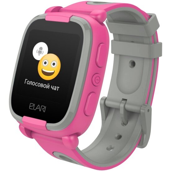 фото Детские умные часы ELARI KidPhone 2 фиолетовый/серый