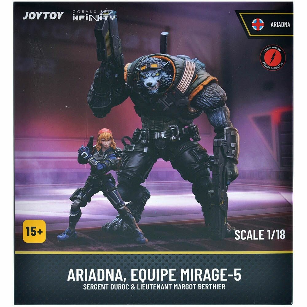 Фигурка JoyToy. Infinity: Ariadna Equipe Mirage-5 - фото №9