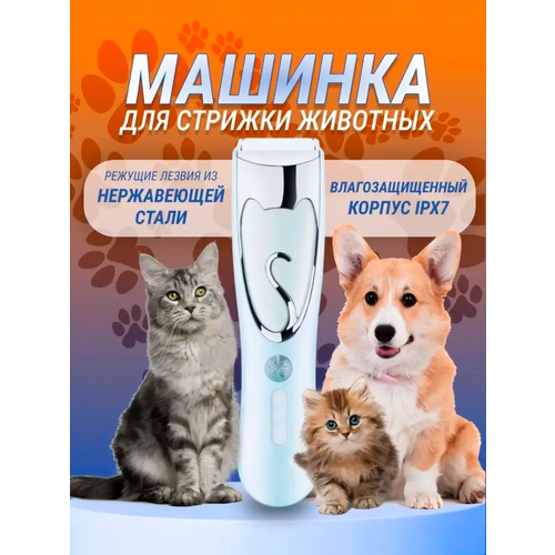 Груминг набор для животныхбеспроводная машинка для стрижки собак и кошек триммер для животных 2420₽