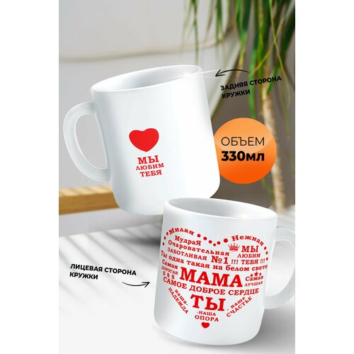 Кружка с оригинальным рисунком Мама