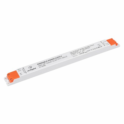 050558 Блок питания ARV-SP-24060-SLIM-PFC- DALI2 (24V, 2.5A, 60W) (Arlight, IP20 Пластик, 5 лет)