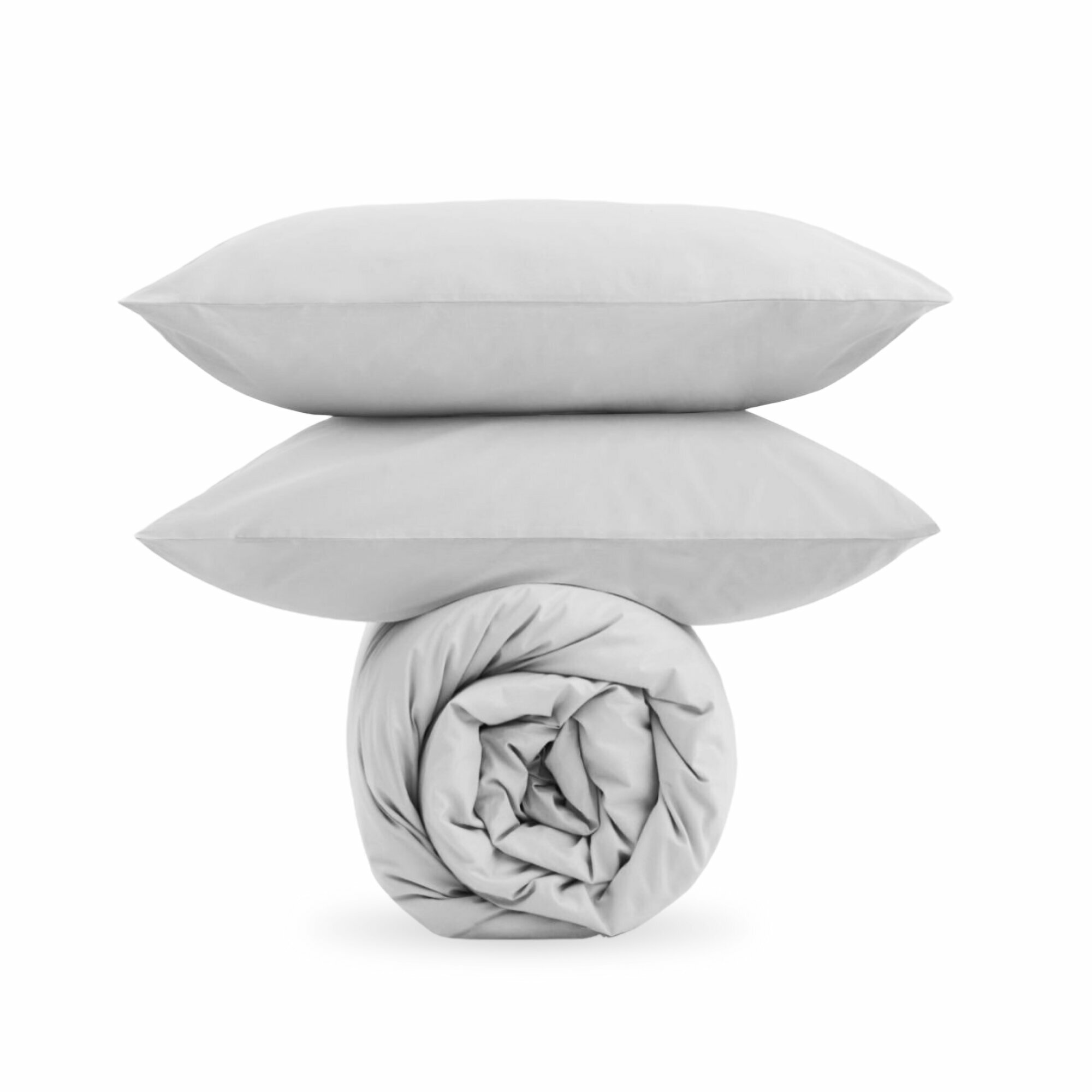 фото Комплект постельного белья MORФEUS (морфеус) - Soft Gray (серый), 1.5-спальный, ранфорс