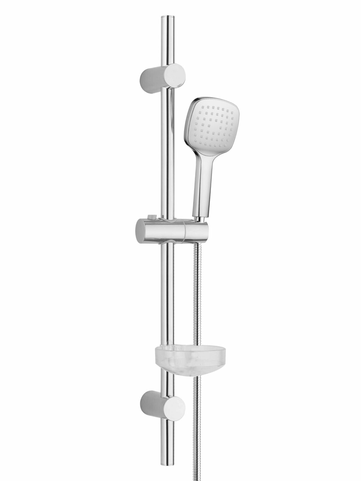 Душевой гарнитур Orange O-Shower OS904cr штанга 900 мм лейка 1 режим шланг 15 м хром