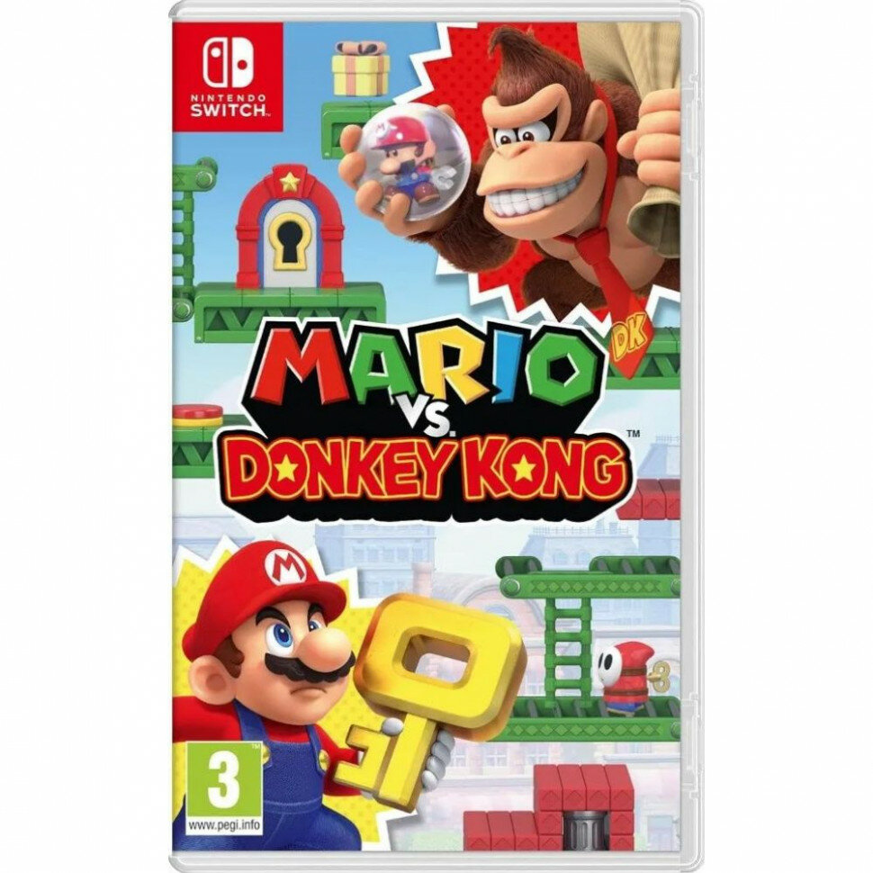 Игра Mario vs Donkey Kong для Nintendo Switch (Английская версия)