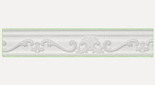 Изображение товара Плинтус потолочный COMFORTPLAST 6001 КП 27х47мм, 2 м, цвет белый