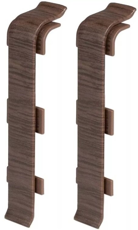 Соединитель для плинтуса Arbiton Indo, цвет 14 Венге Африка, 2шт.