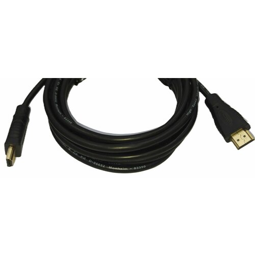 Кабель HDMI HDMI 19M19M HAMA H-11965 00011965 позолоченные коннекторы 3 метра v14 195₽