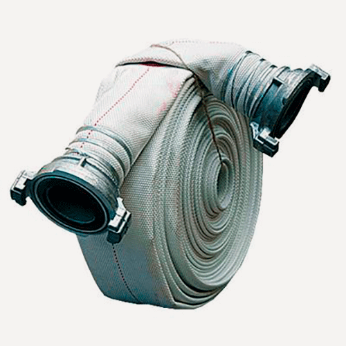 Изображение товара Рукав 20 метров пожарный напорный "Классик" РПК(В)-Н/В-50-1.0-М-УХЛ1 с головками ГР-50АП