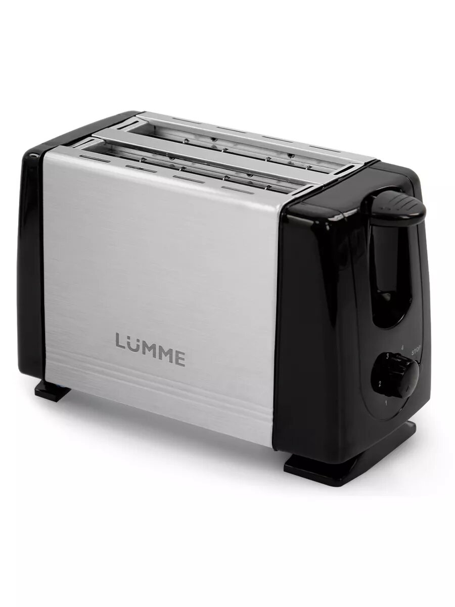 Тостер LUMME LU-1201 черный жемчуг