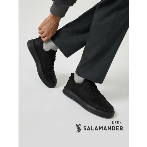 фото Кеды salamander, полнота 6 (ru)/ на среднюю стопу, размер 39, черный