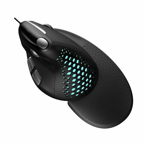 DeLUX M618XSD вертикальная беспроводная мышь 4000 DPI M618XSU Black Wired 3170₽