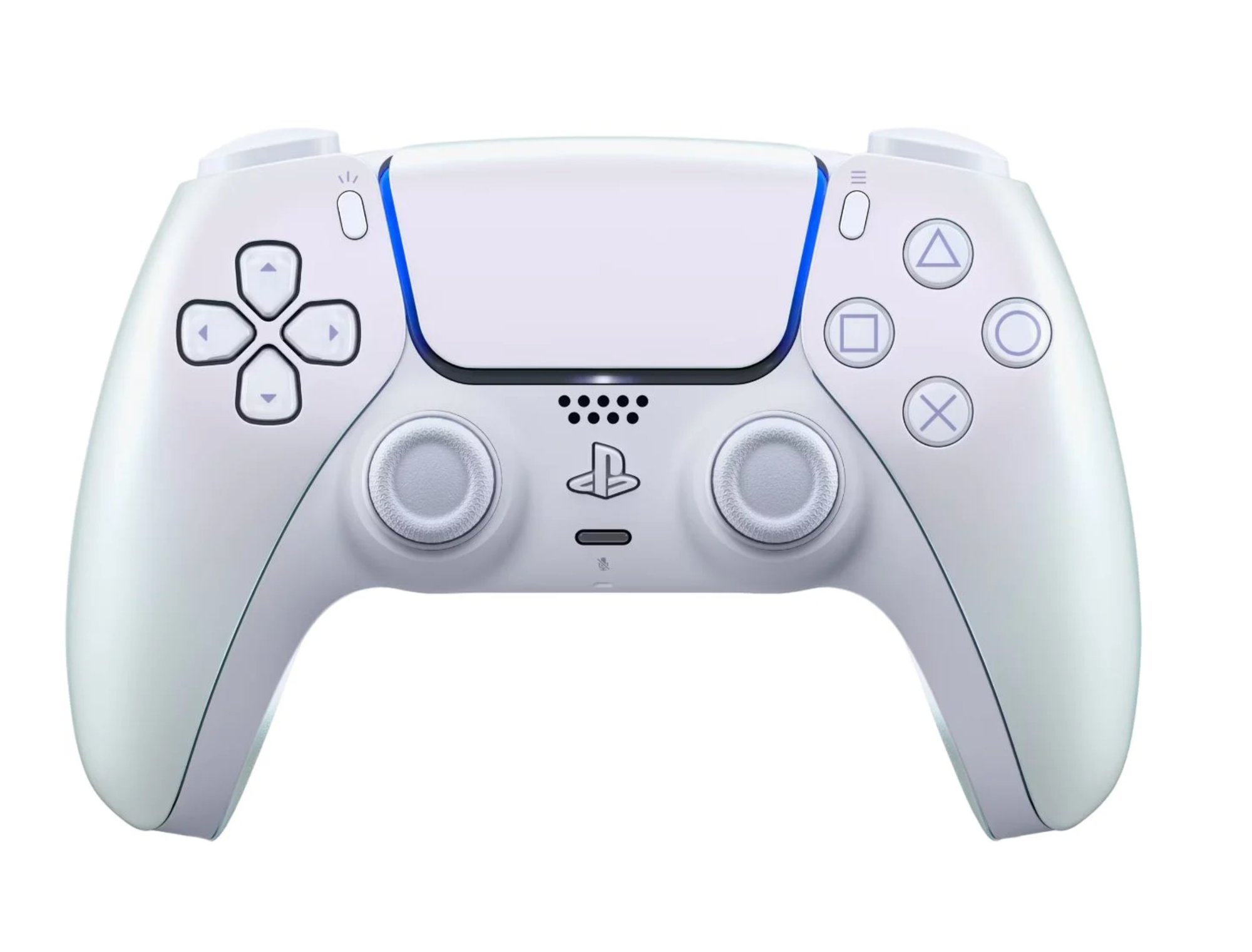 Геймпад Беспроводной PlayStation DualSense 5, Chrome Pearl, жемчужный хром