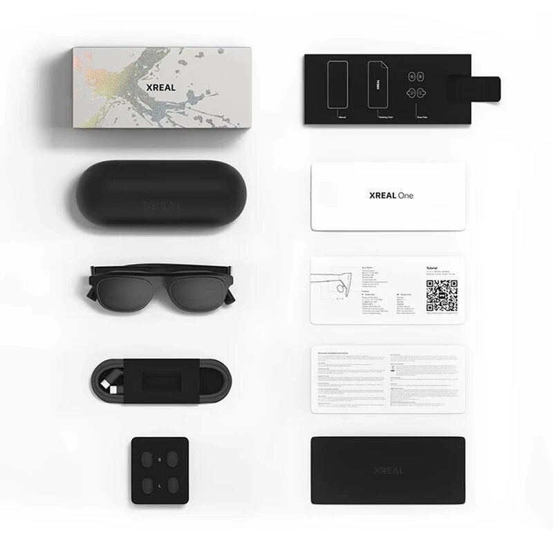 Очки Xreal One AR, экран 14 дюймов, частота обновления 120 Гц, устройство USB-C для подключения для iPhone, PS5, Xbox, переключателя, iPad, Xreal One