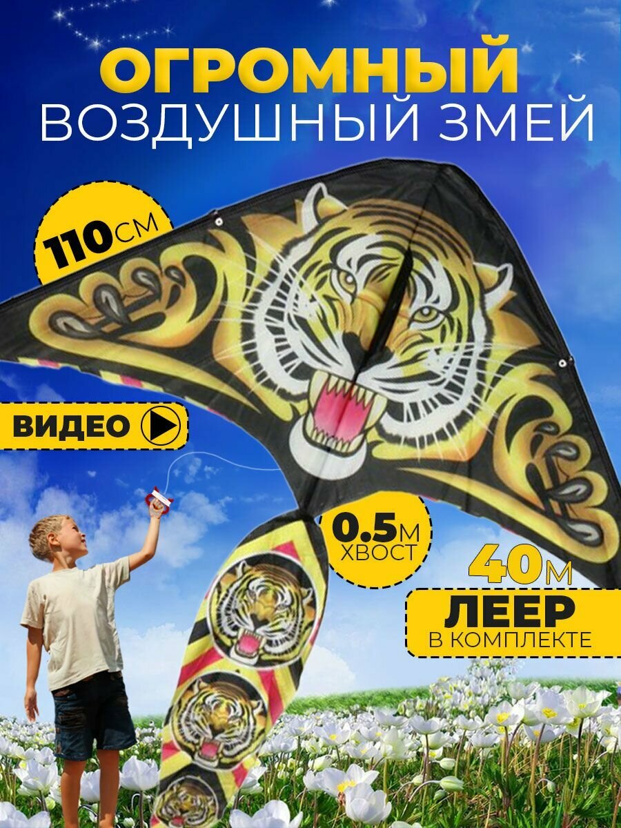 Воздушный Змей для ребенка большой