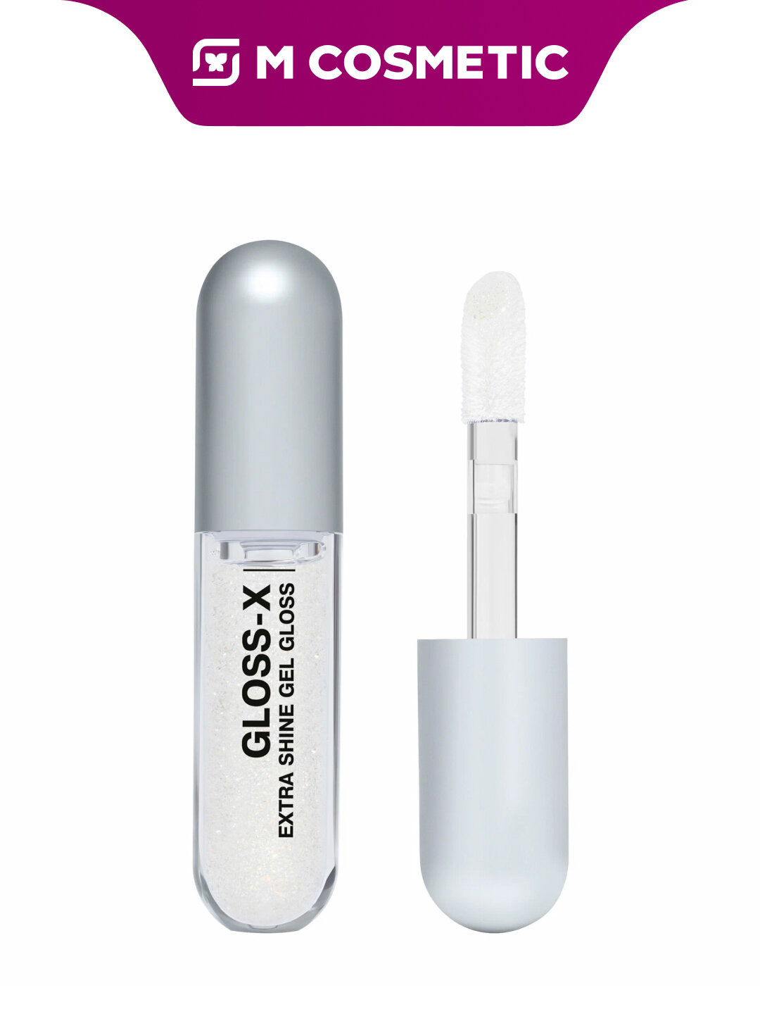 INFLUENCE BEAUTY Блеск для губ глянцевый GLOSS-X тон 02 3,5мл