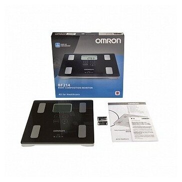 Весы электронные Omron BF214, черный - фотография № 5