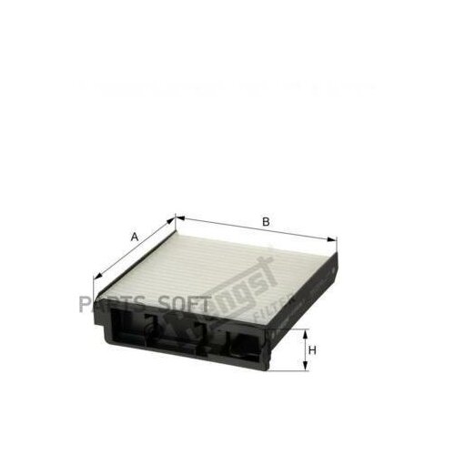 HENGST FILTER E2905LI Фиьтр саона NISSAN MICRA, NOTE/RENAULT CLIO/LADA LARGUS 1.0-.16L,1.5dCi 2003=>