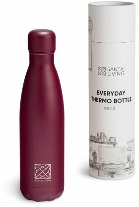 Термобутылка для воды Santai Living "Everyday", 500 мл, фиолетовая