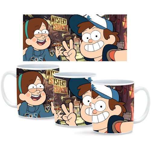 Кружка с принтом Гравити Фолз Кружка Гравити Фолз / Gravity Falls