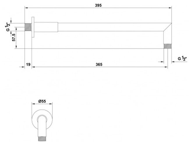 Держатель для душа GALA G3915600 - фотография № 3