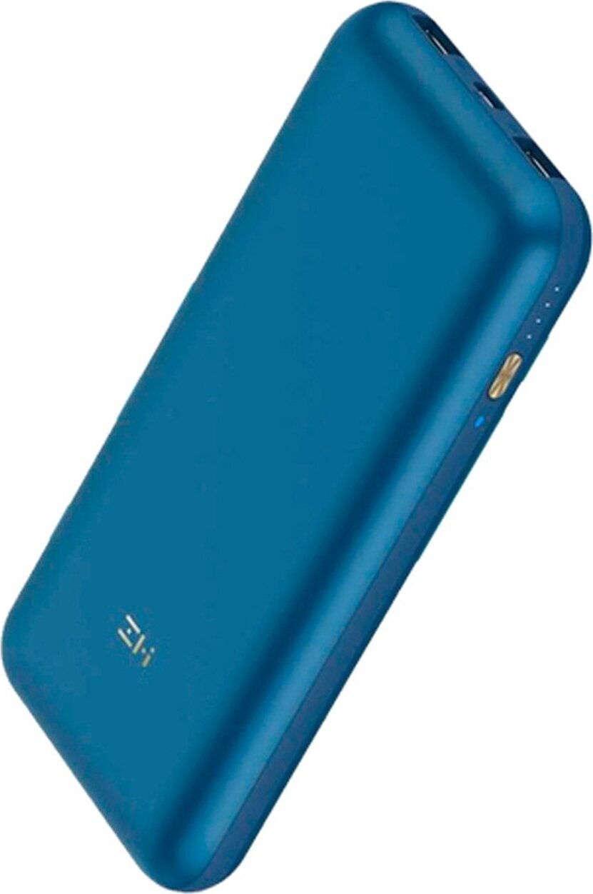 Внешний аккумулятор (Power Bank) XIAOMI ZMI 10 PRO, 20000мAч, темно-синий [qb823 dark blue] - фото №14