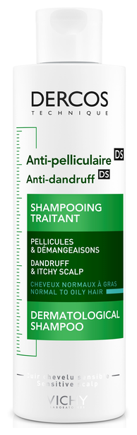 Vichy набор шампуней Dercos Anti-Dandruff Normal to Oily Hair, 200 мл, 2 шт.