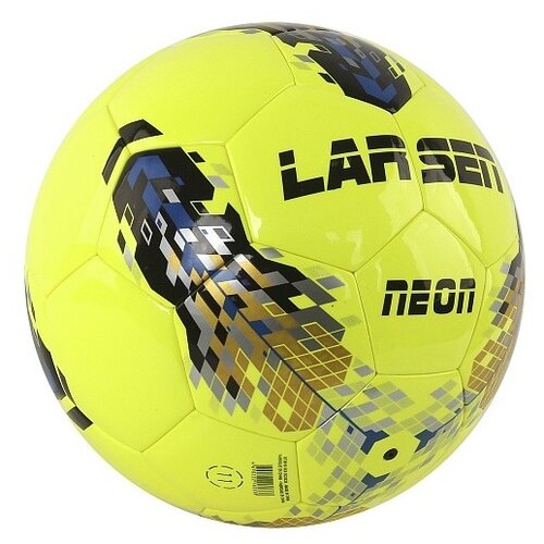 фото Мяч футбольный "larsen. neon lime"