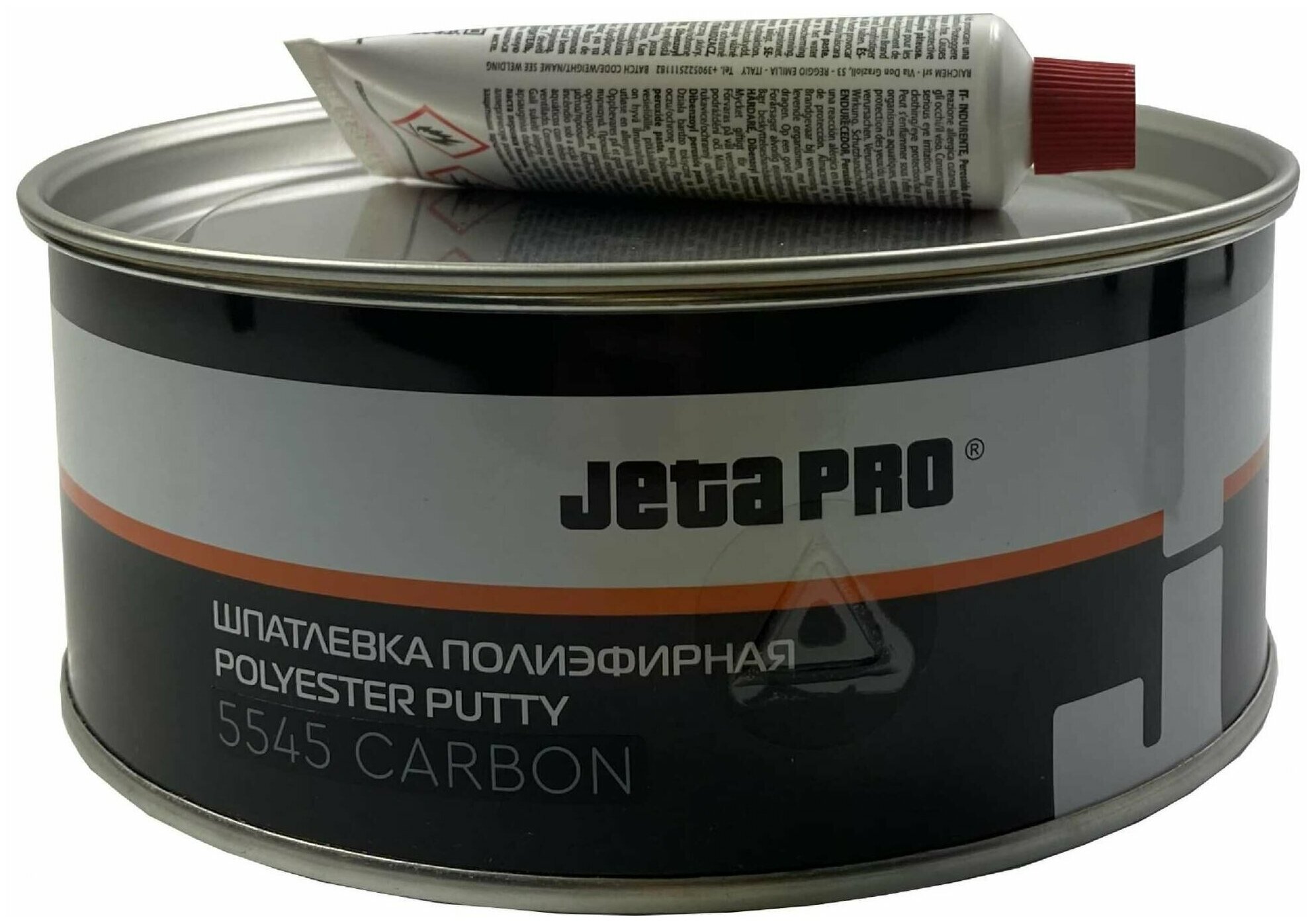 Шпатлевка полиэфирная с углеволокном Carbon 1.8кг (JETAPRO) (Jeta Pro)