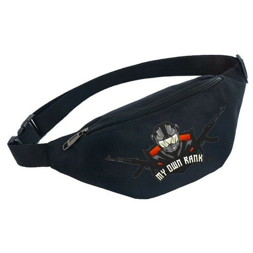 фото Сумка поясная noname, черный