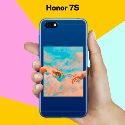 силиконовый чехол искусство на honor 7s Силиконовый чехол на Honor 7S Искусство / для Хонор 7 С