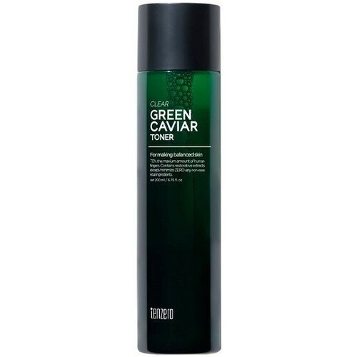 Увлажняющий тонер для лица Tenzero Clear Green Caviar Toner