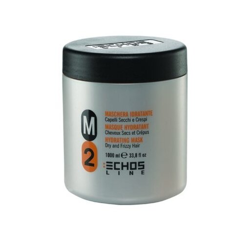 Echosline M2 Маска для волос разглаживающая с экстрактом кокоса, 1000 г, 1000 мл, банка