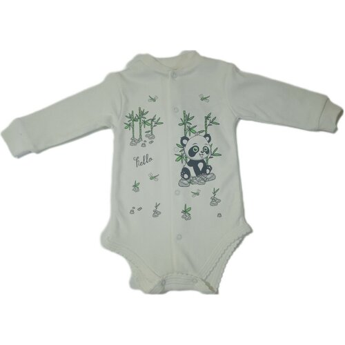 Боди, размер 74, белый боди pabbuc baby wear размер 74 белый