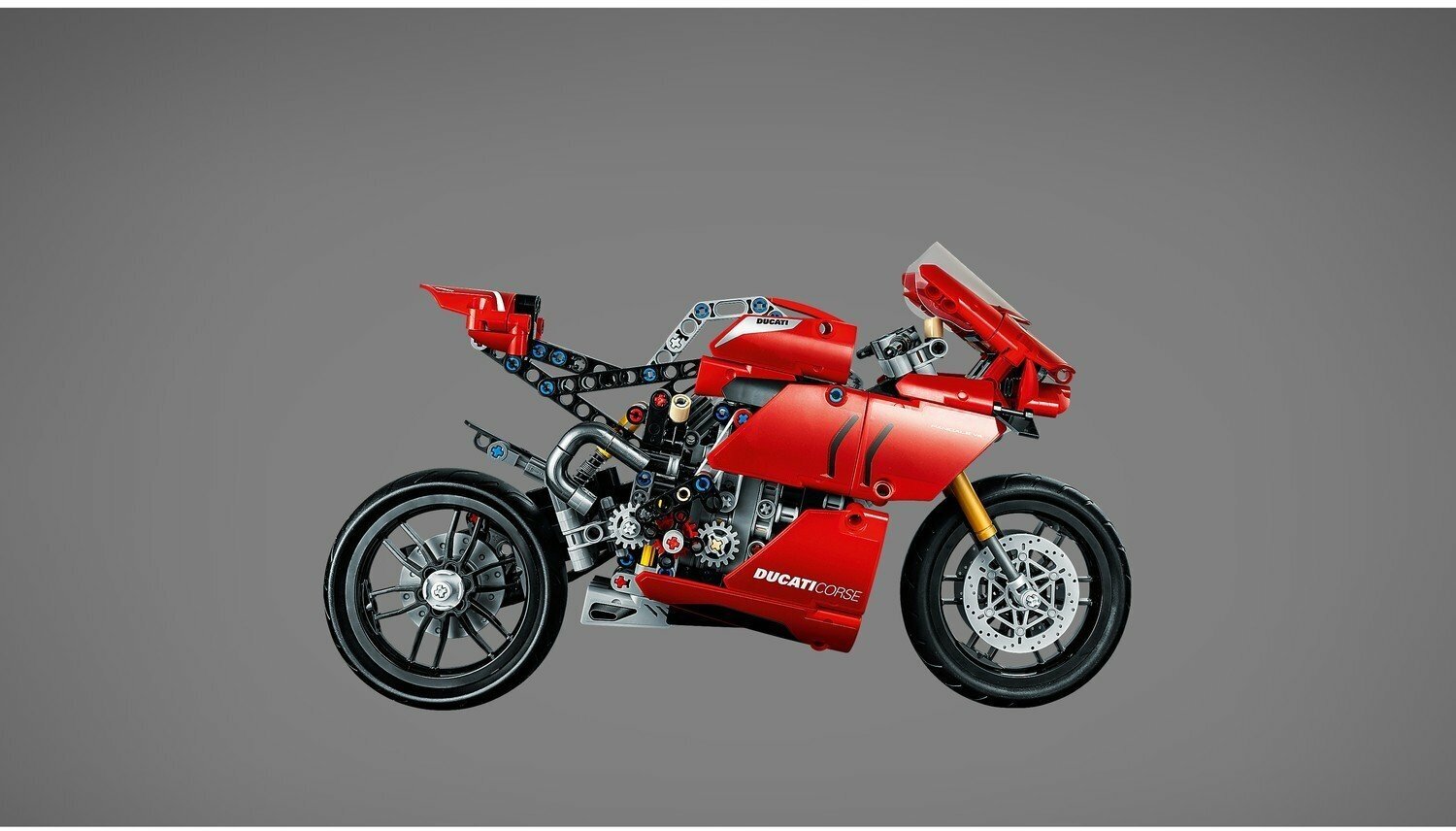 Конструктор LEGO Technic Ducati Panigale V4 R, 646 деталей (42107) - фото №15