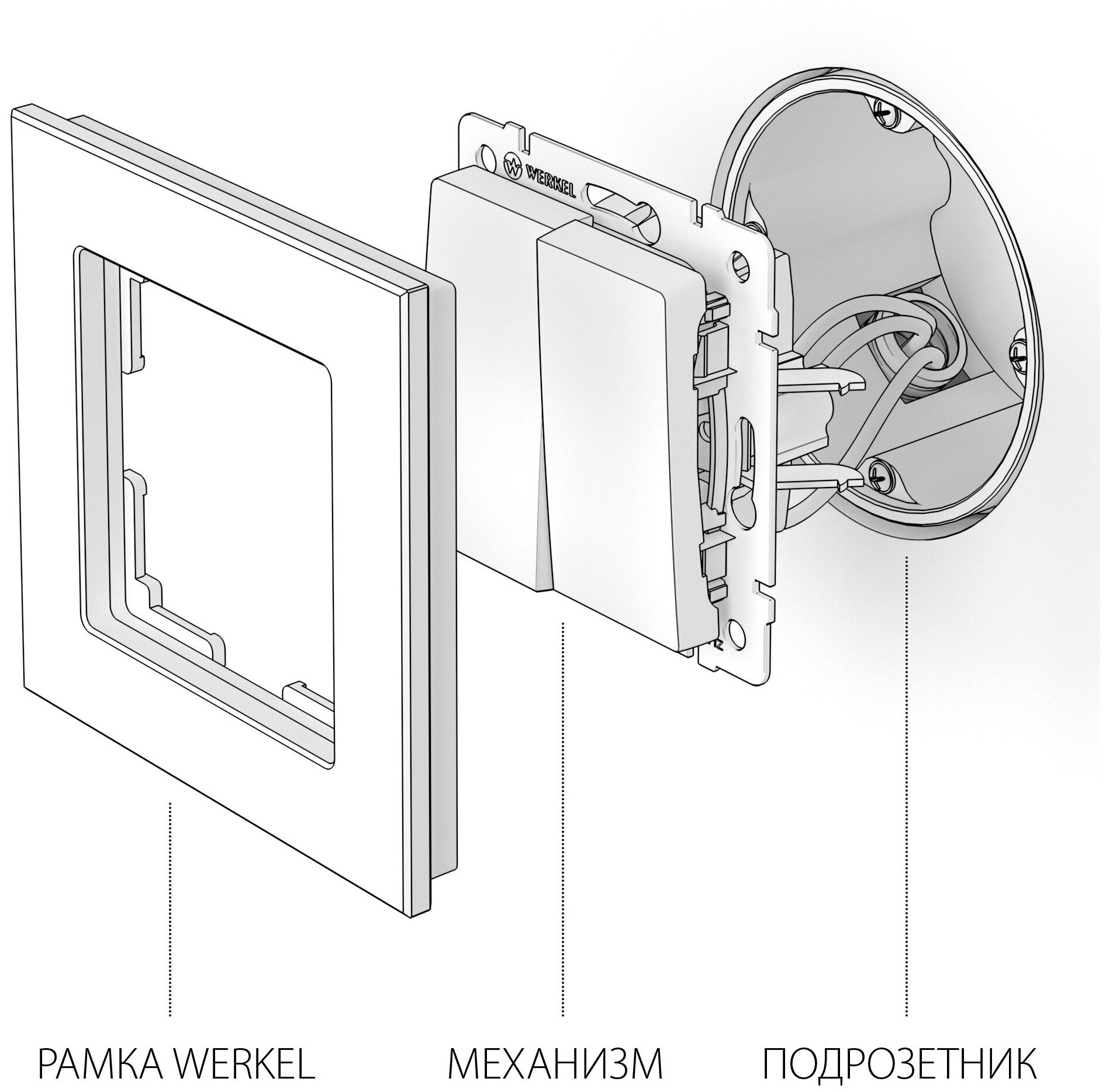 Выключатель Werkel W122/W112, 10 А - фотография № 5