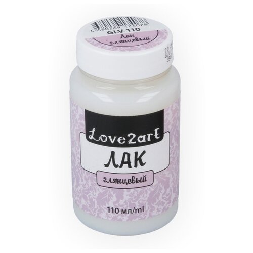 Love2art Лак для декупажа на водной основе 110 мл GLV-110 глянцевый 18312824942 1579₽