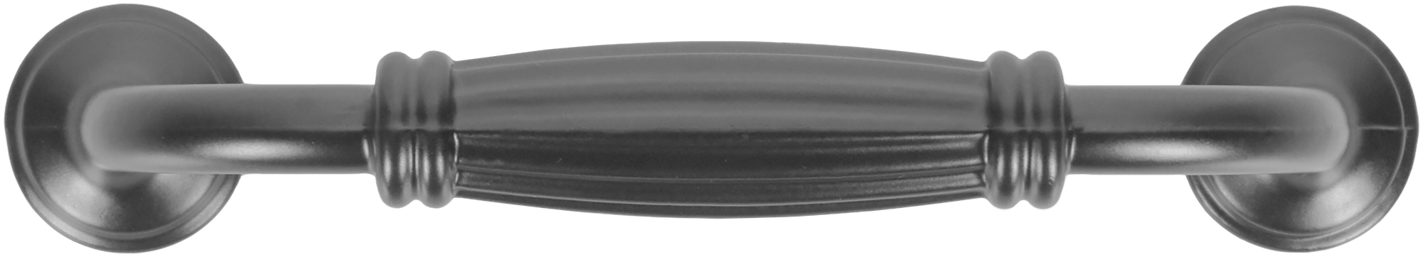 Ручка-скоба L4.008.96BL 96 мм, цвет чёрный - фотография № 4